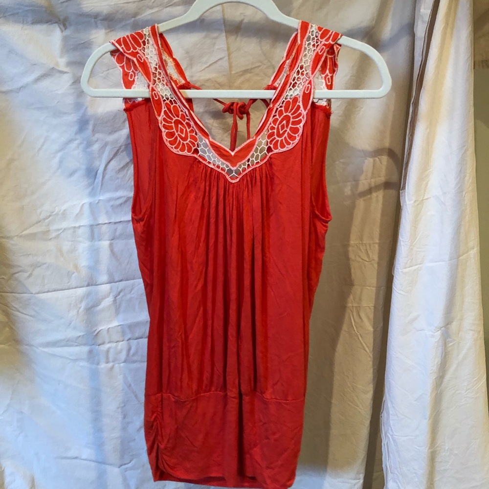 SOLD Medium open back top